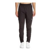 Emporio Armani EA7 Sweatpants med dragsko och logofickor Black, Herr