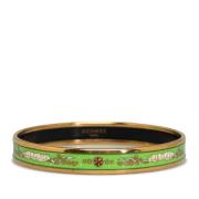 Hermès Vintage Pre-owned Metall armband Green, Dam