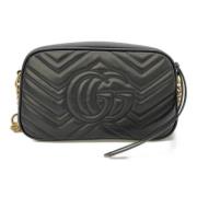 Gucci Vintage Pre-owned Laeder gucci-vskor Black, Dam