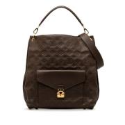 Louis Vuitton Vintage Pre-owned Laeder handvskor Brown, Dam