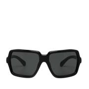 Miu Miu Pre-owned Pre-owned Tyg solglasgon Black, Dam