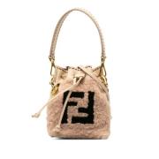 Fendi Vintage Pre-owned Laeder handvskor Pink, Dam