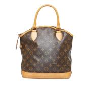 Louis Vuitton Vintage Pre-owned Canvas handvskor Brown, Dam