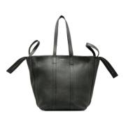 Balenciaga Vintage Pre-owned Laeder handvskor Black, Dam