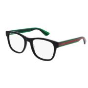 Gucci Stiliga Gg0004On Solglasögon Black, Unisex