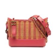 Chanel Vintage Pre-owned Laeder chanel-vskor Pink, Dam