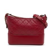 Chanel Vintage Pre-owned Laeder chanel-vskor Red, Dam