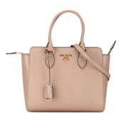 Prada Vintage Pre-owned Laeder prada-vskor Beige, Dam