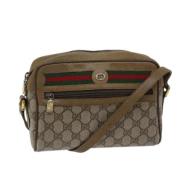 Gucci Vintage Pre-owned Laeder gucci-vskor Beige, Dam