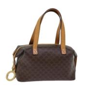 Celine Vintage Pre-owned Laeder handvskor Brown, Dam