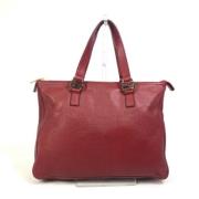 Fendi Vintage Pre-owned Laeder fendi-vskor Red, Dam