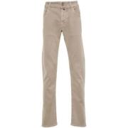 Jacob Cohën Slim Fit Brun Jeans Beige, Herr