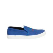 Kenzo Blå Skate Slip-On Sneakers Blue, Herr