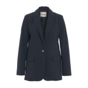 Ottod'Ame Blå Blazer Aw24 Damkläder Blue, Dam