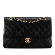 Chanel Vintage Pre-owned Laeder chanel-vskor Black, Dam