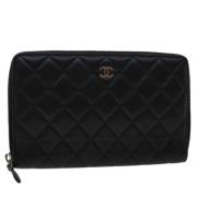 Chanel Vintage Pre-owned Laeder plnbcker Black, Dam