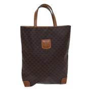 Celine Vintage Pre-owned Laeder handvskor Brown, Dam