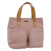 Gucci Vintage Pre-owned Mocka handvskor Pink, Dam