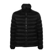 Peuterey Svart Quiltad Pufferjacka Black, Herr