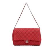 Chanel Vintage Pre-owned Laeder chanel-vskor Red, Dam