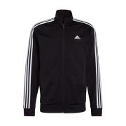 Adidas Svart Tränings Zip Sweatshirt Black, Herr