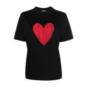 Dsquared2 T-Shirts Black, Dam