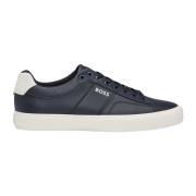 Hugo Boss Blå Sneakers Aiden Tenn Flpp Blue, Herr