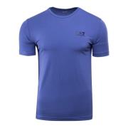 Emporio Armani EA7 Herr T-shirt i Lila Blue, Herr