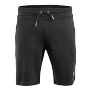 Emporio Armani EA7 Herr Shorts Svart Bomull Black, Herr