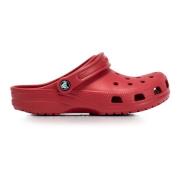 Crocs Röda Klassiska Unisex Sandaler Red, Dam