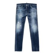 Dsquared2 Regular Fit Denim Jeans Blue, Herr