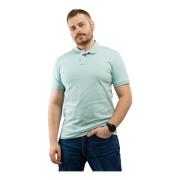 Hugo Boss Turkos Bomull Polo Tröja Blue, Herr