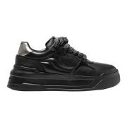 Karl Lagerfeld Dam Sneakers Krew Max Black, Dam