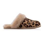 UGG Scuffette Tofflor Leopardmönster Multicolor, Dam