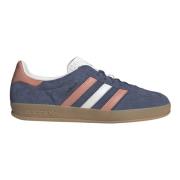 Adidas Originals Låg Topp Gazelle Indoor Sneaker Blue, Herr