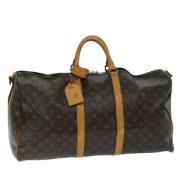 Louis Vuitton Vintage Pre-owned Canvas resvskor Brown, Dam