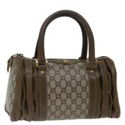 Gucci Vintage Pre-owned Laeder handvskor Beige, Dam