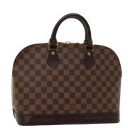 Louis Vuitton Vintage Pre-owned Canvas handvskor Brown, Dam