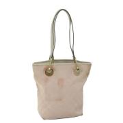 Gucci Vintage Pre-owned Canvas totevskor Pink, Dam