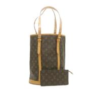 Louis Vuitton Vintage Pre-owned Canvas axelremsvskor Brown, Dam