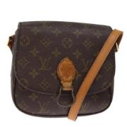 Louis Vuitton Vintage Pre-owned Canvas louis-vuitton-vskor Brown, Dam