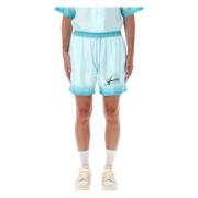 Amiri Silk Resort Club Cerulean Shorts Blue, Herr