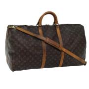 Louis Vuitton Vintage Pre-owned Canvas louis-vuitton-vskor Brown, Dam