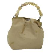 Dior Vintage Pre-owned Nylon handvskor Beige, Dam