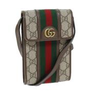 Gucci Vintage Pre-owned Laeder gucci-vskor Beige, Dam