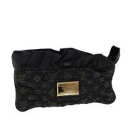 Louis Vuitton Vintage Pre-owned Canvas kuvertvskor Black, Dam