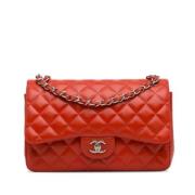 Chanel Vintage Pre-owned Laeder chanel-vskor Orange, Dam