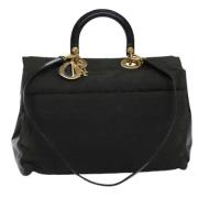 Dior Vintage Pre-owned Nylon handvskor Black, Dam