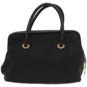 Celine Vintage Pre-owned Nylon handvskor Black, Dam