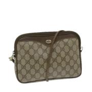 Gucci Vintage Pre-owned Canvas gucci-vskor Beige, Dam